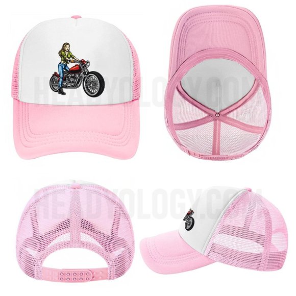 Motorcycle Hats For Women Bike Club Ladies Hats Women Power - Picture 15 of 16